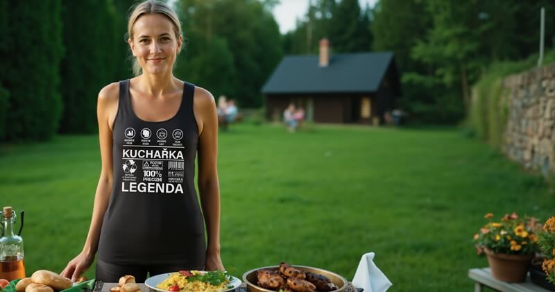 Dámské tílo kuchařka legenda